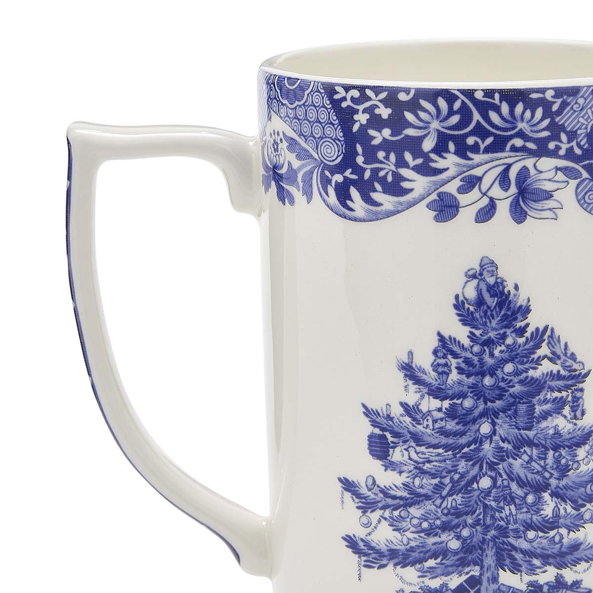 Blue Italian Christmas Tree Mug image number null